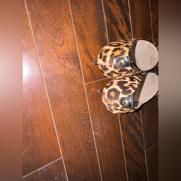 Michael Kors Leopard Print Women's Shoes calfskin - Picture 6 of 9